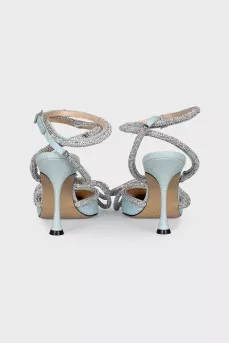 Sparkly shoes with rhinestones