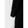 Black pile coat