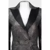Jacket with stone buttons