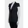 Short sleeve fitted jacket