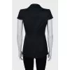 Short sleeve fitted jacket