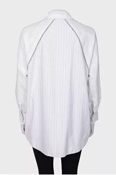 Oversized striped shirt