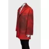 Oversized Gradient Blazer