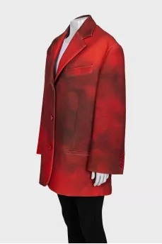 Oversized Gradient Blazer