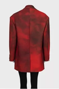 Oversized Gradient Blazer