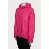 Tapered pink windbreaker
