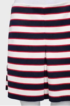 Striped skirt with tag