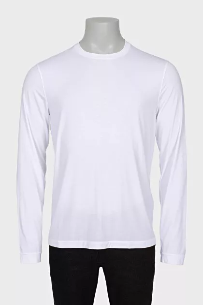 Men's white long sleeve with tag