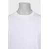 Men's white long sleeve with tag