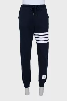 Men's Striped Sweatpants