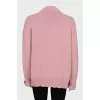 Knitted cardigan in pink