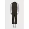 Green jumpsuit with tag