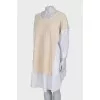 Oversized shirt dress