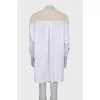 Oversized shirt dress