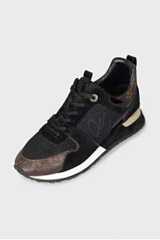 Run Away print sneakers