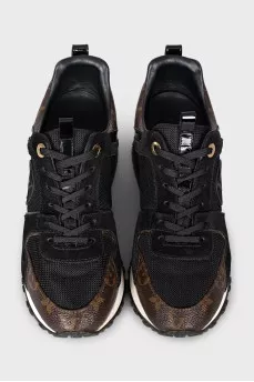 Run Away print sneakers