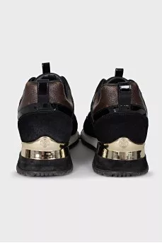 Run Away print sneakers
