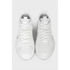 Men's sneakers with woven upper