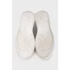 Men's sneakers with woven upper