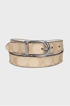 Double-sided canvas belt