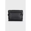 Men's Black Leather Bag