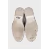 Men's loafers in gray