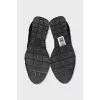 Black Race Runner sneakers