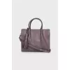 Purple bag with tassel