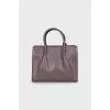 Purple bag with tassel