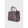Purple bag with tassel