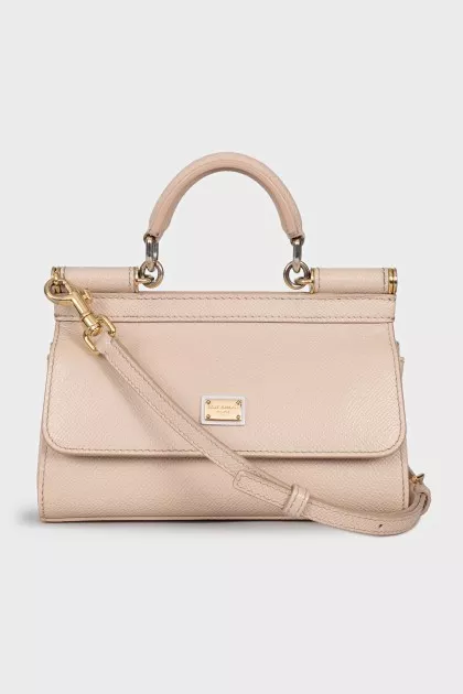 Beige Sicily mini bag