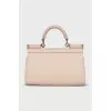 Beige Sicily mini bag