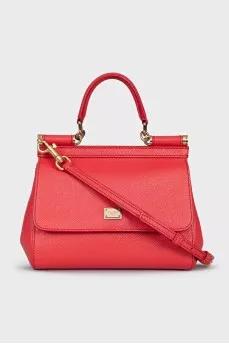 Sicily leather satchel bag