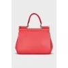 Sicily leather satchel bag