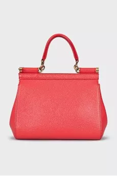 Sicily leather satchel bag