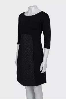 Black dress with 3/4 sleeves