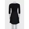 Black dress with 3/4 sleeves