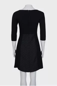 Black dress with 3/4 sleeves