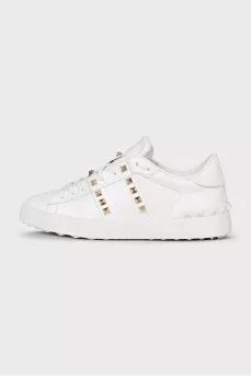 Білі кеди Rockstud Untitled