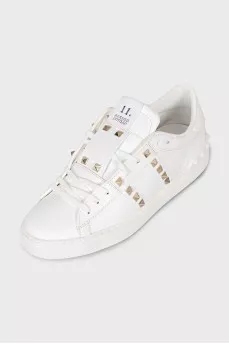 Білі кеди Rockstud Untitled