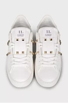 Білі кеди Rockstud Untitled