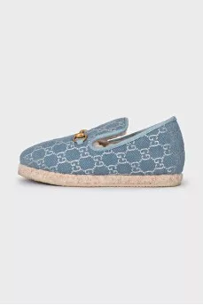 Insulated loafers with signature monogram