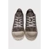 Men's sneakers with print