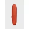 Orange leather clutch