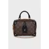 Petite Malle Souple canvas bag