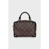 Petite Malle Souple canvas bag