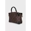 Petite Malle Souple canvas bag