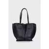 Blue bag with brand logo