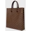 Brown bag in a corporate print