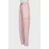 Pink Jeans with Belt